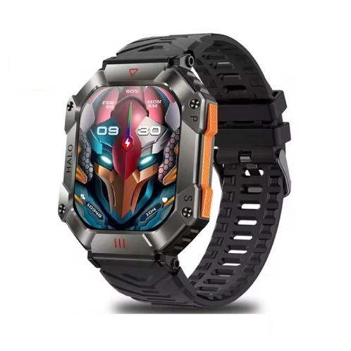 Halo Smartwatch - Silicoon Bandje - 2 Display - Hartslag, Handtassen en Accessoires, Smartwatches, Nieuw, Verzenden