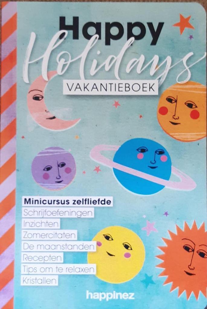 Happy Holidays Vakantieboek Happinez 9789400584464 Happinez, Boeken, Overige Boeken, Zo goed als nieuw, Verzenden