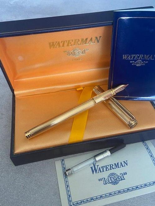Waterman - Gentleman  pennino 18 ct - Vulpen, Verzamelen, Pennenverzamelingen