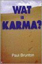 Wat Is Karma 9789020276879 P. Brunton, Boeken, Verzenden, Gelezen, P. Brunton