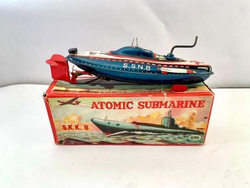 Shinsei (SKK) - Blikken speelgoed - Atomic Submarine S.K.K., Antiek en Kunst, Antiek | Speelgoed