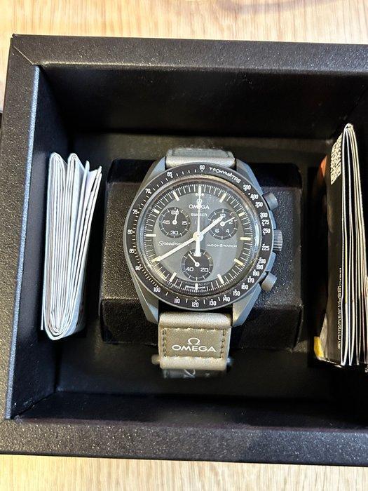 Omega x Swatch - MoonSwatch - Mission to Mercury - Zonder, Handtassen en Accessoires, Horloges | Heren