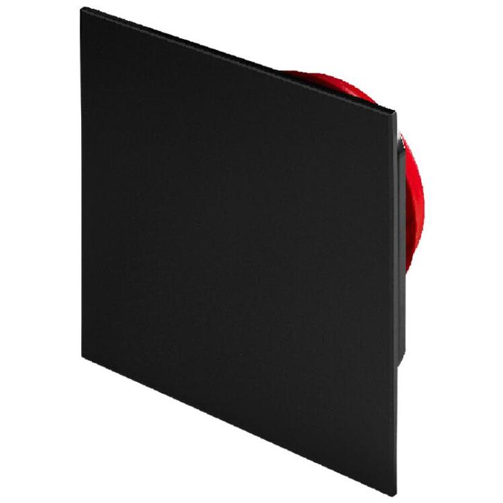 Whisper Designventiel vierkant 125mm kunststof, Doe-het-zelf en Bouw, Ventilatie en Afzuiging, Nieuw, Verzenden