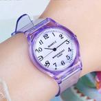 Transparant Candy Jelly Horloge Dames - Waterdicht Siliconen, Verzenden, Nieuw, Stuff Certified®