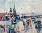 Willem Paerels (1878-1982) - Boulevard van Scheveningen, Antiek en Kunst, Kunst | Schilderijen | Klassiek