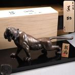 opvallend bronzen beeld van bekende kunstenaar Hiroshi, Antiek en Kunst