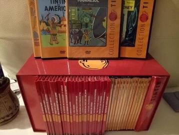 Tintin - Collection complète - 21 livrets + 21 dvd + Erratum