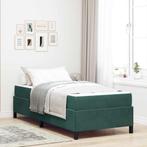vidaXL Bedframe Anders Wit en Lichtgrijs 100 x 200 cm, Verzenden, Nieuw