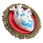 Modern Reliekhouder - Hars - 2025 - Hart oosterse motieven.