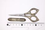 Figuur - Thimble, Scissors, and Needle Case - .835 zilver