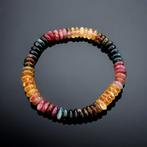Rare tourmaline arc-en-ciel. Top qualité. Pierre naturelle, Nieuw