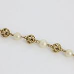 Armband - 18 karaat Geel goud - Parel, Handtassen en Accessoires, Nieuw