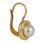 Oorbellen - 18 karaat Geel goud - Parel, Handtassen en Accessoires, Oorbellen, Nieuw