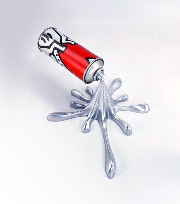 2FAST - Chrome Heart Splash Can Sculpture, Antiek en Kunst, Kunst | Designobjecten