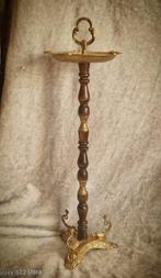 Cendrier - Laiton, Bois