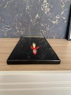 Tintin - Plaque émaillée convention – Alunissage de la fusée, Nieuw