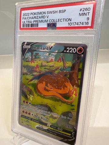 Pokémon - 1 Graded card - Pokémon - Charizard V - Sword and