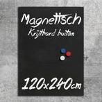 Krijtbord Buiten Magnetisch 120x240 cm, Nieuw, Verzenden