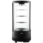 Roterende Gebaksvitrine | ELIZA | 73L | Zwart | +2°C/+12°C, Verzenden, Nieuw in verpakking