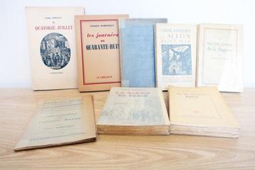 Pierre Dominique - Lot de 8 éditions originales numérotées -