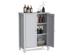 Badkamerkast Bijzetkast Dressoir met Dubbele Deur en, Huis en Inrichting, Verzenden, Nieuw