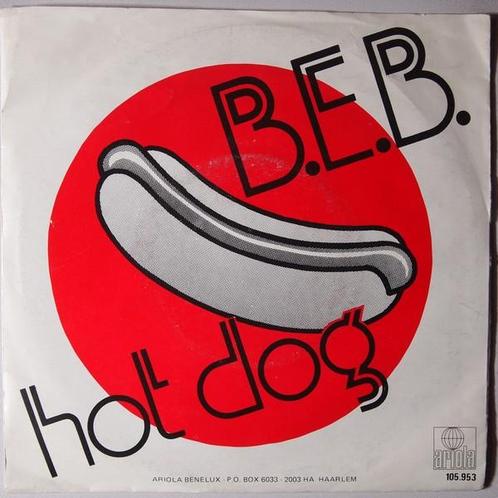 B.E.B. - Hot dog - Single, CD & DVD, Vinyles Singles, Single, Pop