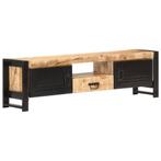 vidaXL Tv-meubel 140x30x40 cm ruw mangohout, Huis en Inrichting, Kasten |Televisiemeubels, Verzenden, Nieuw