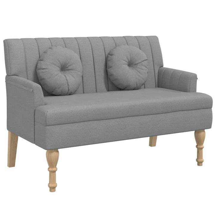 Bankje met kussens | Tweede Kansje, Huis en Inrichting, Zetels | Zetels, Minder dan 150 cm, Minder dan 75 cm, Rechte bank, Nieuw