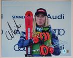Jeux Olympiques - Mikaela Shiffrin - Photographie, Autograph, Nieuw
