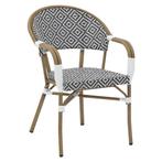 Stoel | SOREN | Aluminium Rotan/Aluminium | White |, Verzenden, Nieuw in verpakking