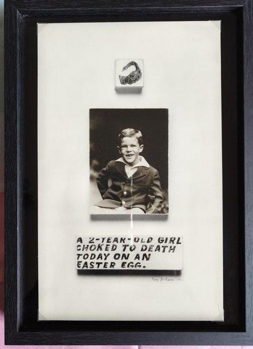 Ray Johnson - A Two Year-Old Girl ..., Antiek en Kunst, Kunst | Schilderijen | Modern