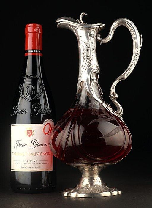 Karaf - .950 zilver - Art Nouveau, Antiek en Kunst, Antiek | Meubels | Stoelen en Sofa's