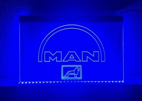 MAN vrachtwagen neon bord lamp LED  verlichting reclame lich, Maison & Meubles, Lampes | Autre, Envoi