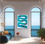 Juli Lampe - Swimming Lovers. Keep balance in the Blue, Antiek en Kunst