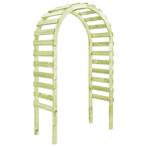 vidaXL Pergola 130x60x230 cm geïmpregneerd grenenhout, Verzenden, Nieuw