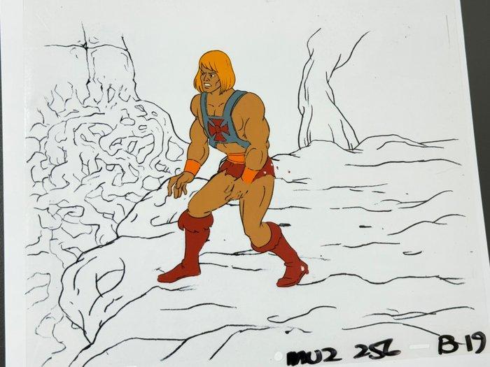 Filmation - Original animation cel van He-Man, met gedrukt, Cd's en Dvd's, Dvd's | Tekenfilms en Animatie