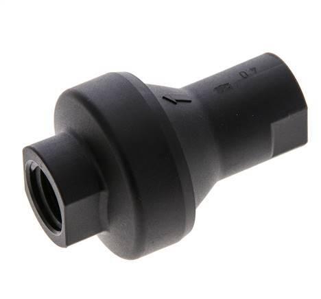 Réducteur de pression en ligne 4bar/58psi Polyamide G1/4, Bricolage & Construction, Ventilation & Extraction, Envoi