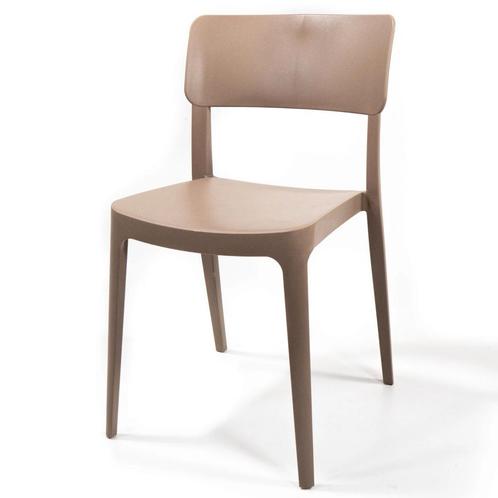 Stoel | WING | Sand | Kunststof | Outdoor | Stapelbaar |, Zakelijke goederen, Horeca | Keukenapparatuur, Nieuw in verpakking, Verzenden