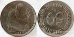1950g Duitsland 50 Pfennig 1950 G Stempeldrehung 180° J384, Postzegels en Munten, Munten | Europa | Niet-Euromunten, België, Verzenden