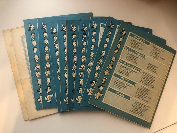 Bessy - Bessy 51 t/m 63 minus nr 53 - 11 Album - Eerste druk, Boeken, Stripverhalen