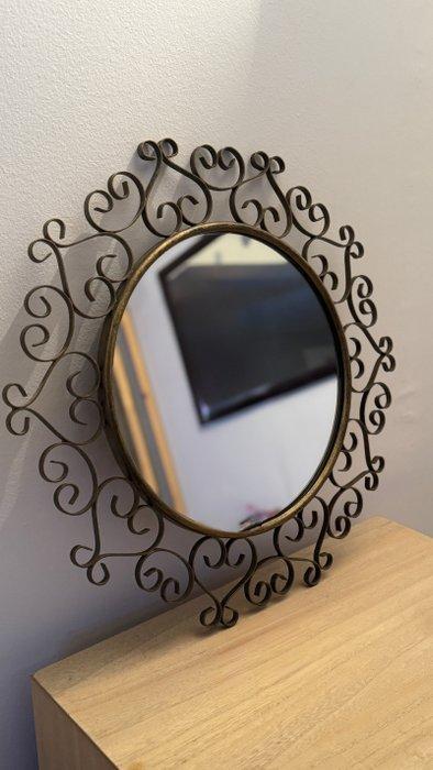 Chaty Vallauris - chaty - Wandspiegel - metal dore, Antiek en Kunst, Curiosa en Brocante