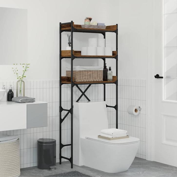 vidaXL Wasmachineplank Oud hout 67 x 25 x 163 cm Bewerkt, Elektronische apparatuur, Wasmachines, Nieuw, Verzenden