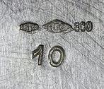 Art Deco - Service à café (4) - Argent 800, Antiek en Kunst