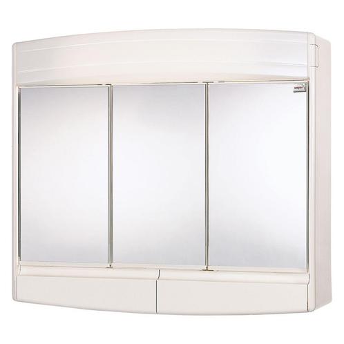 Spiegelkast Differnz Topas Eco met 3 Deuren en Verlichting, Doe-het-zelf en Bouw, Sanitair, Bad, Nieuw, Ophalen of Verzenden