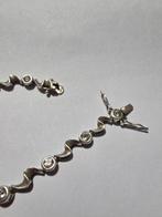 Zonder minimumprijs - Armband Zilver - 12.00ct. tw. Diamant, Handtassen en Accessoires, Armbanden, Nieuw