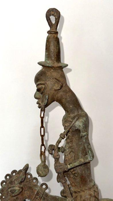 Cavalier OGBONI / YORUBA - sculptuur - Nigeria, Antiek en Kunst, Kunst | Niet-Westerse kunst