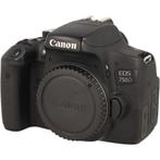 Canon EOS 750D body occasion, TV, Hi-fi & Vidéo, Appareils photo numériques, Verzenden
