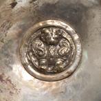 Sasanian Zilver Kom met hoogreliëf leeuw, Antiek en Kunst