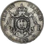 France. Napoléon III. 5 Francs 1856-BB, Strasbourg (Sans, Postzegels en Munten