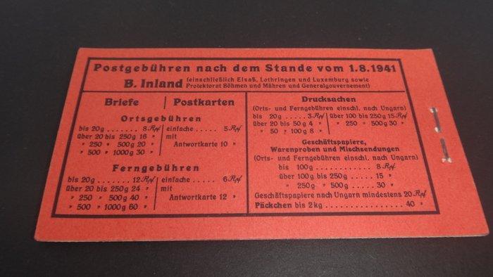 Duitse Rijk 1941 - Adolf Hitler postzegels - MH 48.1.1 ONr.1, Postzegels en Munten, Postzegels | Europa | Duitsland